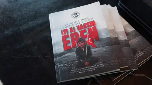 Şehit Eren Bülbül anısına İyi ki Varsın Eren adlı şiir kitabı yayımlandı
