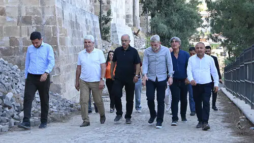Tarihi Kahramanmaraş Kalesinde çalışmalar tamamlanıyor