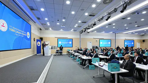 TOBB Başkanı Hisarcıklıoğlu, kaymakam adaylarıyla bir araya geldi