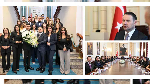 Adalet Bakanı Gürlek, İstanbul'daki adliye muhabirlerini kabul etti