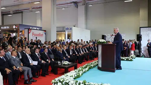 Ticaret Bakanı Ömer Bolat, Foodist İstanbul Fuarı'nın açılışında konuştu