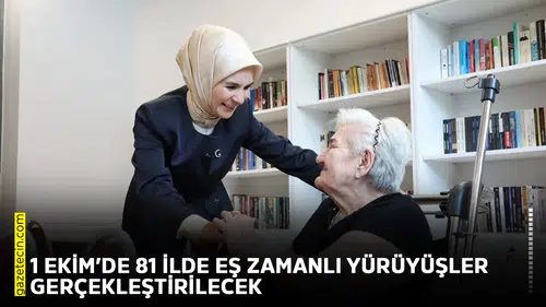 1 Ekim’de 81 ilde eş zamanlı yürüyüşler gerçekleştirilecek