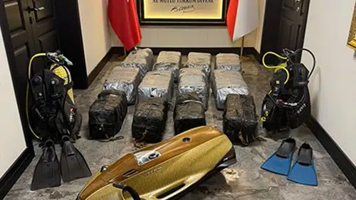 Mersin Limanı’nda gemide 350 kilogram kokain ele geçirildi