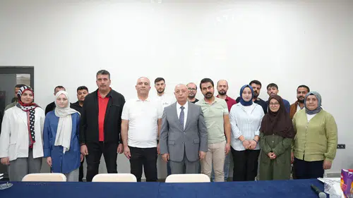 İBTÜ Rektörü İsmail Bakan, öğrencilerle bir araya geldi