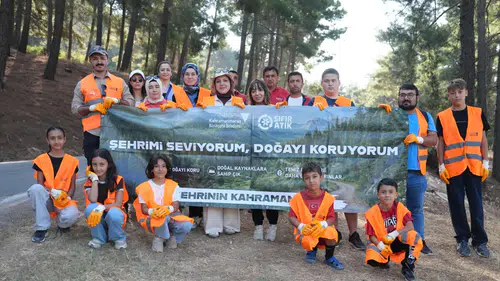 Çevre gönüllüleri daha temiz bir Kahramanmaraş için sahada