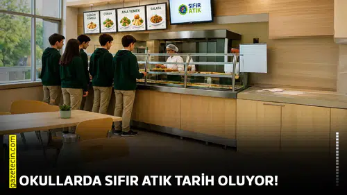 Okullarda sıfır atık tarih oluyor!
