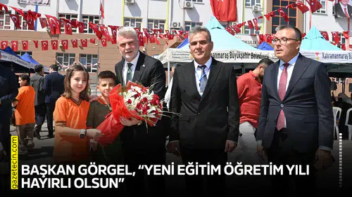 Başkan Görgel, “Yeni eğitim öğretim yılı hayırlı olsun”