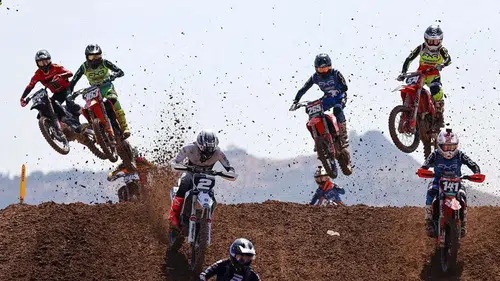 Avrupa Motokros Şampiyonası EMX250'de İspanyol Garcia birinci oldu