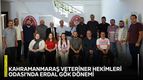 Kahramanmaraş Veteriner Hekimleri Odası’nda Erdal Gök dönemi
