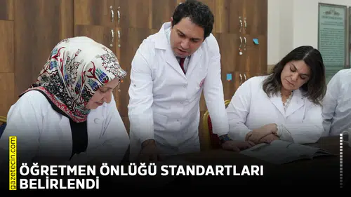 Öğretmen önlüğü standartları belirlendi