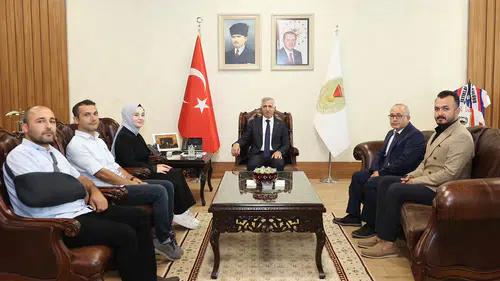 Kahramanmaraş Veteriner Hekimleri Odası’ndan Vali Ünlüer’e ziyaret