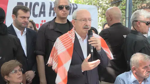 CHP Genel Başkanı Kılıçdaroğlu, vatandaşlarla kahvaltıda bir araya geldi
