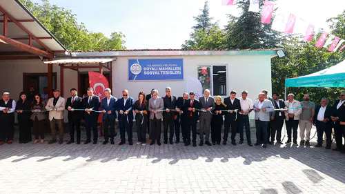 Bertiz’e yeni sosyal alan! Boyalı sosyal tesisleri hizmete açıldı