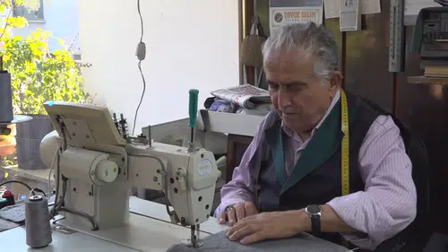 Mustafa usta terzilikte 66 yılı geride bıraktı