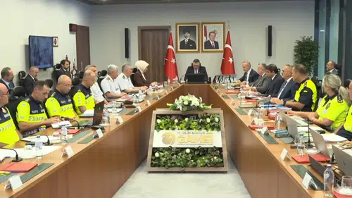 Motosiklet Denetimleri Eylem Planı'na ilişkin güvenlik toplantısı yapıldı