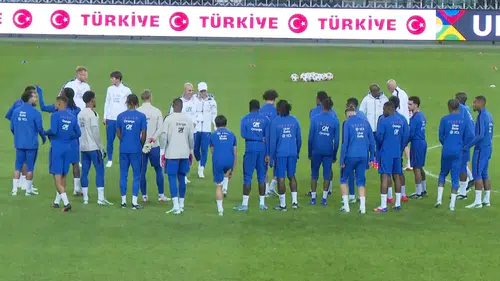 Fransa, Türkiye maçının hazırlıklarını tamamladı