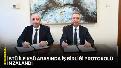 İBTÜ ile KSÜ arasında iş birliği protokolü imzalandı