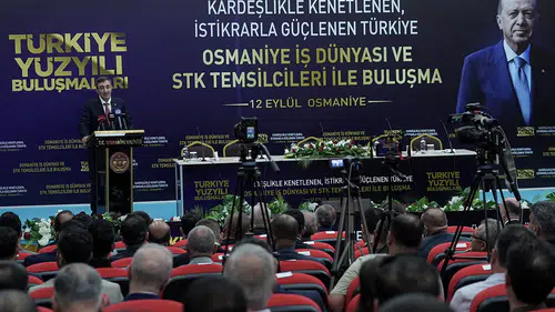 Cevdet Yılmaz, iş dünyası ve STK temsilcileriyle buluştu