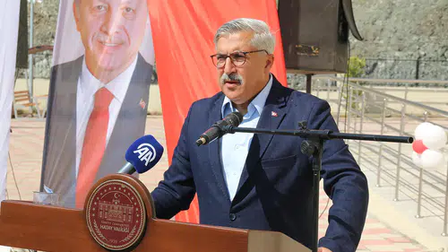 AK Parti Genel Başkan Yardımcısı Yayman, Hatay'da öğretmenevi açılışında konuştu