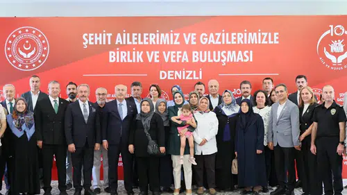 Şehit Aileleri ve Gazileri Birlik ve Vefa Buluşmasının 27'ncisi Denizli'de