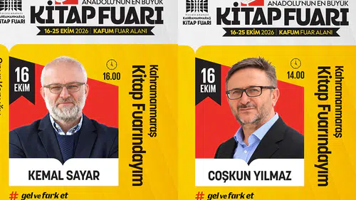 Kahramanmaraş Kitap Fuarı 2 özel programla başlıyor