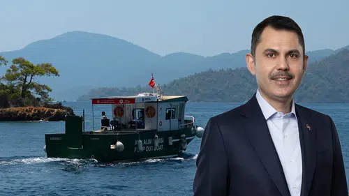 Bakan Kurum’dan Fethiye'nin mavisi emin ellerde paylaşımı