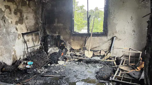 Osmaniye'de yangın çıkan evde erkek cesedi bulundu