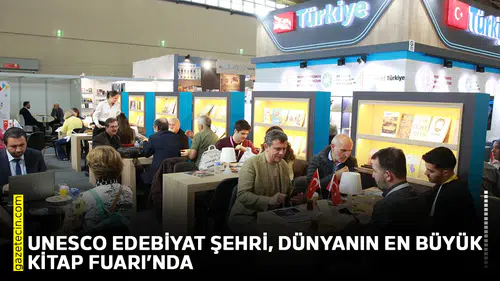 UNESCO Edebiyat Şehri, dünyanın en büyük Kitap Fuarı’nda