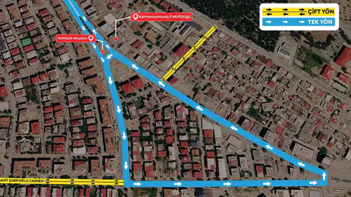 Kahramanmaraş’ta ulaşım hamlesi hız kesmeden sürüyor