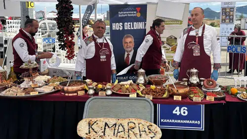 Kahramanmaraş’ın yöresel lezzetleri Gastro Afyon’da