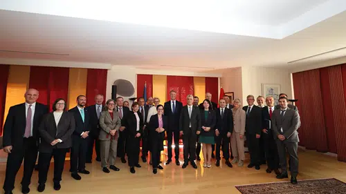 Bakan Bolat, AB üye ülkelerinin ANKARA büyükelçileriyle bir araya geldi