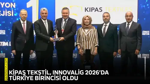 KİPAŞ Tekstil, InnovaLig 2026’da Türkiye birincisi oldu