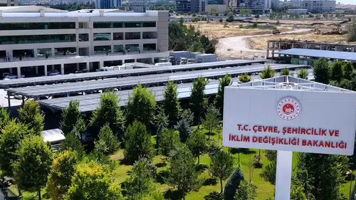 Çevre, Şehircilik ve İklim Değişikliği Bakanlığı enerjisini güneşten sağlıyor