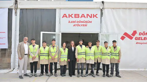 Milli Eğitim Bakanlığı ve Akbank ileri dönüşümü mesleki eğitime taşıyor