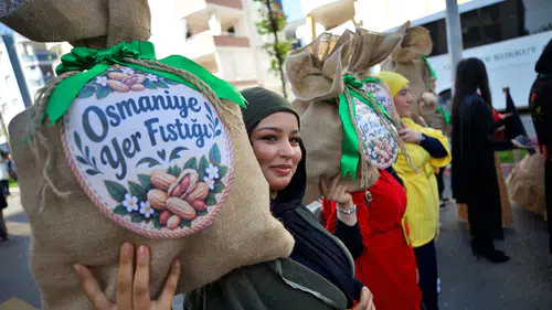 2 gün sürecek Osmaniye Fıstığı Festivali başladı