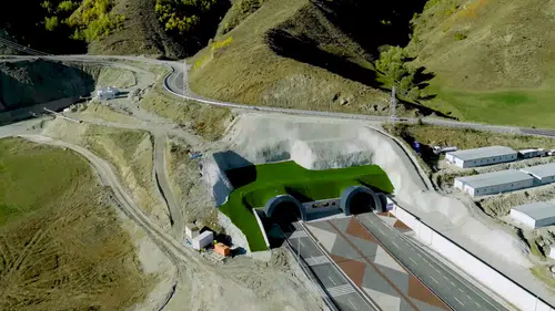 Erzurum-Rize Yolu'ndaki Dallıkavak Tüneli 16 Ekim'de hizmete açılacak