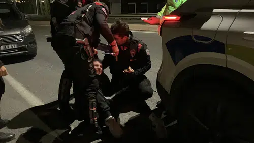 Kayseri'de polisten kaçan ehliyetsiz sürücüye 335 bin lira ceza