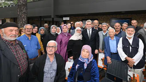 Başkan Görgel; “Yaşlılarımıza yönelik çalışmalarımızı artırarak sürdürüyoruz”