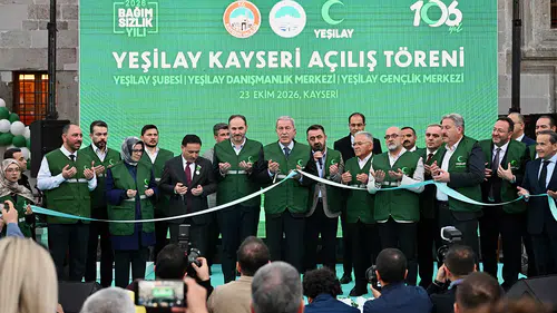 Yeşilay Genel Başkanı Dinç, Kayseri'de konuştu