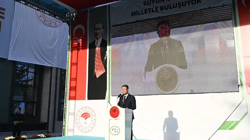 Bakan Yumaklı: “Biz suyu sadece bir kaynak olarak görmüyoruz”
