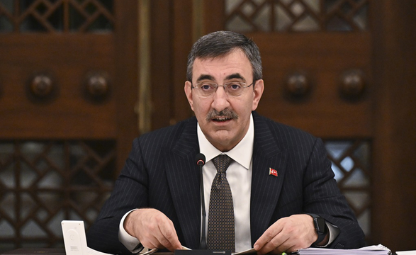 Cumhurbaşkanı Yardımcısı Yılmaz, Hürmüz Boğazı'na ilişkin açıklama