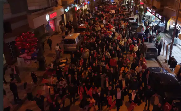 Kahramanmaraş’taki okul saldırısı sessiz yürüyüşle anıldı