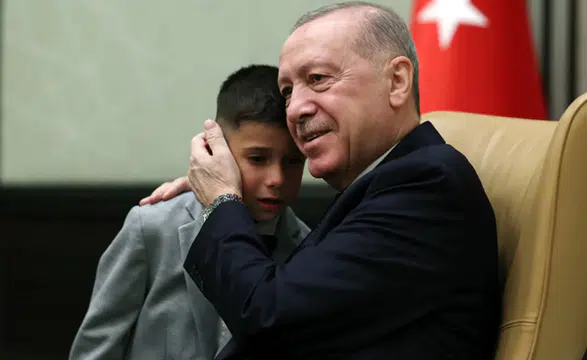 Erdoğan, 23 Nisan’da Külliye’de çocukları kabul etti