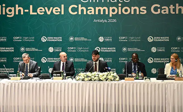 COP31 Yüksek Düzeyli İklim Şampiyonları Toplantısı düzenlendi