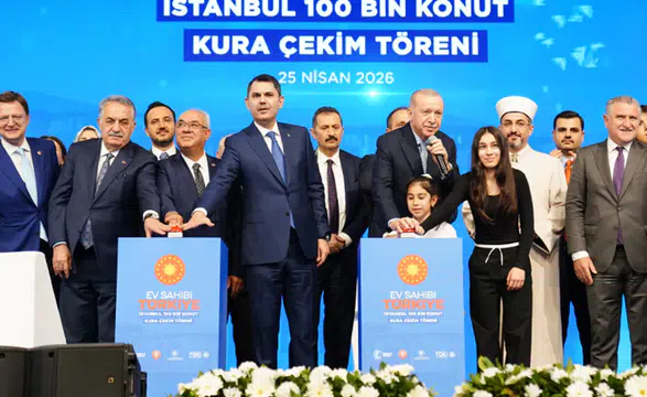 Yüzyılın Konut Projesi'nde ilk aşama tamam