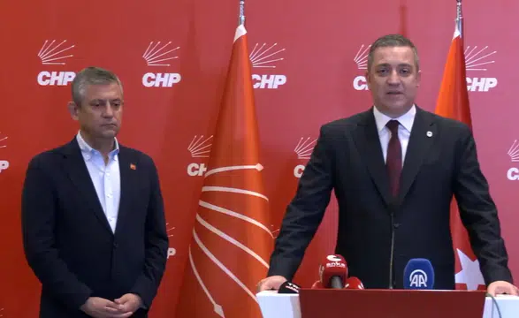 Türkiye Barolar Birliği Başkanı Sağkan, Özgür Özel'i ziyaret etti
