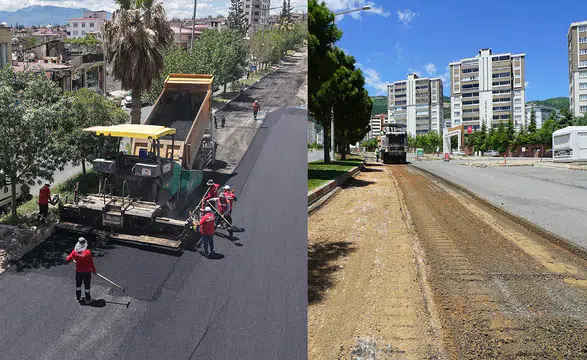 Kahramanmaraş’ta iki kritik arter daha yenileniyor