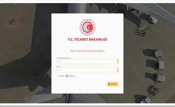 Havayolu gümrük beyan sistemi tüm havalimanlarında devrede