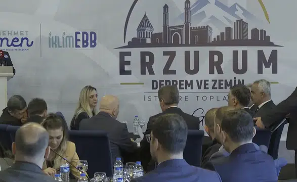 Erzurum'daki Deprem ve Zemin İstişare toplantısında Kahramanmaraş konuşuldu