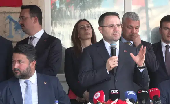 Adalet Bakanı Gürlek, ara seçim yapılacak Mustafapaşa beldesinde